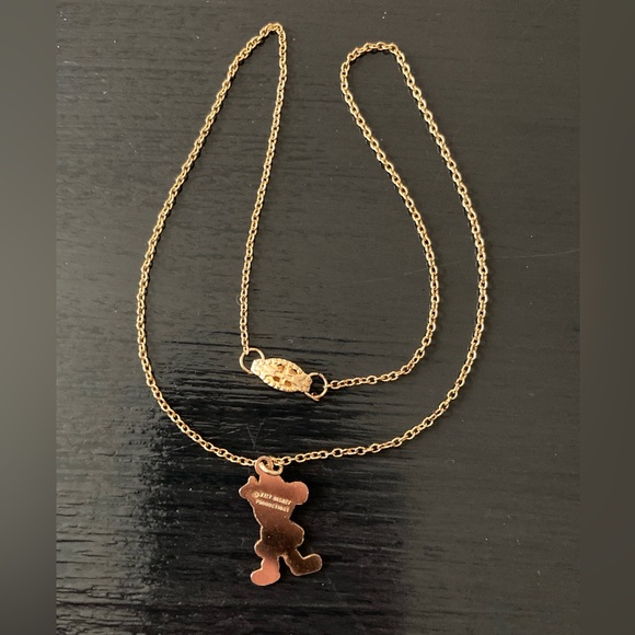 Vintage and Rare Christmas Mickey Mouse Necklace Signed Walt Disney Productions - Picture 5 of 10